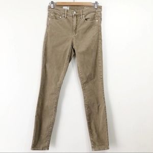 Gap Khaki True Skinny Modern Stretch Corduroy Jean